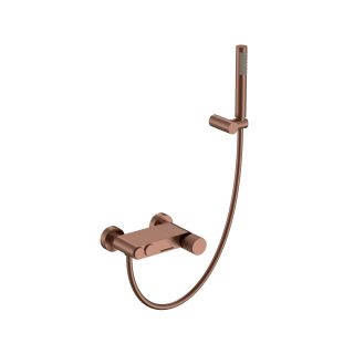 Смеситель для ванны и душа Boheme Stick Linea 123-BRB.3 брашированная бронза